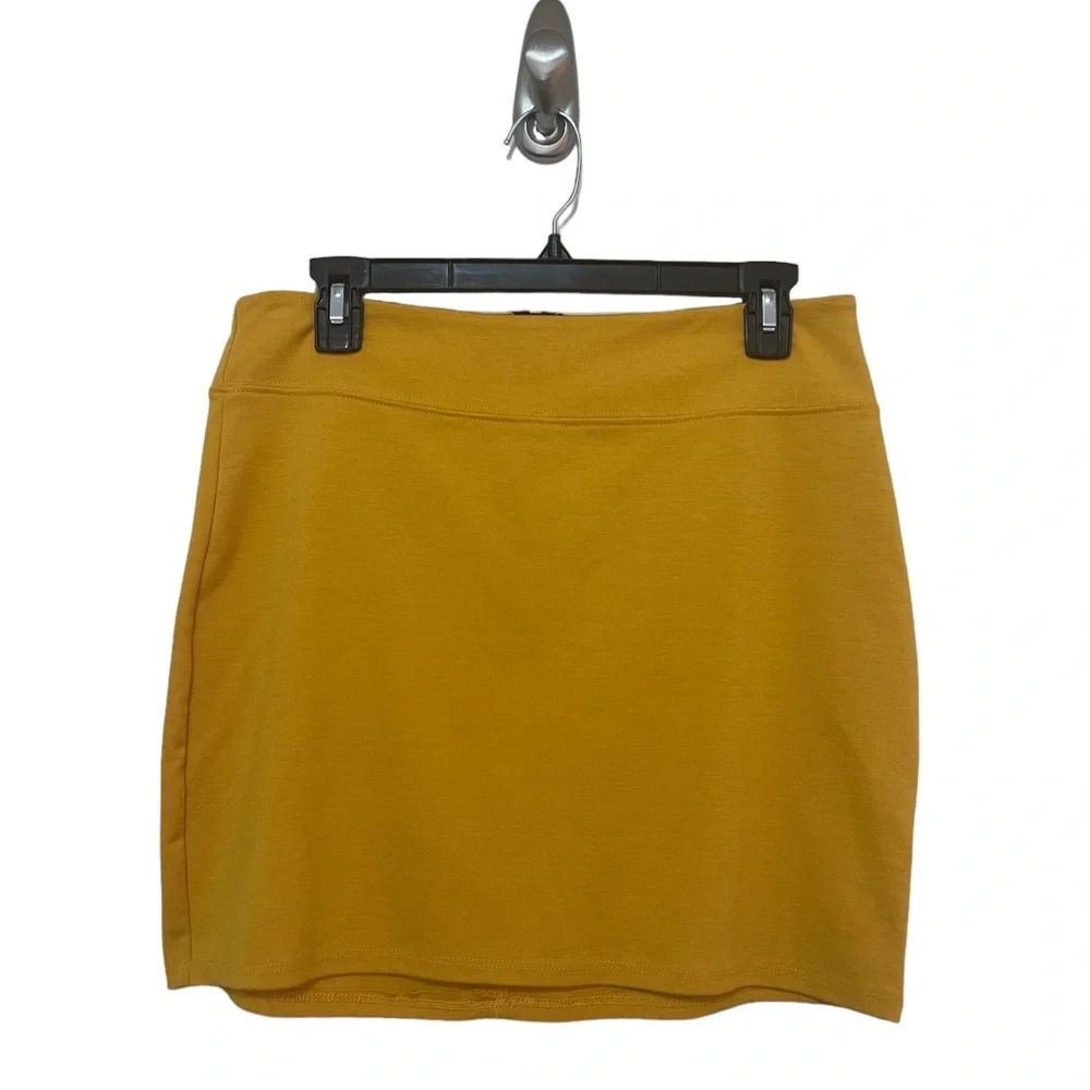 Silence + Noise Yellow Marigold Mini Skirt Women’s L Summer Casual And Leisure